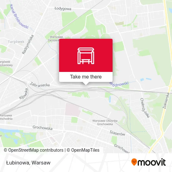 Карта Łubinowa