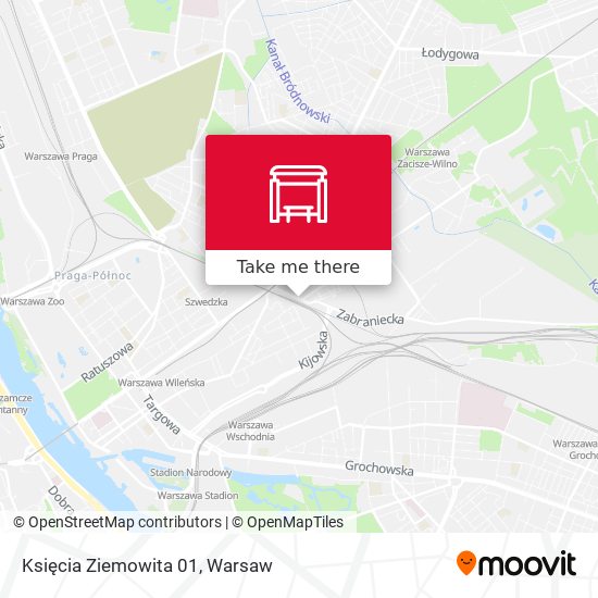 Księcia Ziemowita map