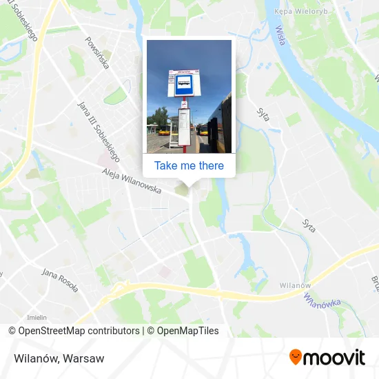 Карта Wilanów
