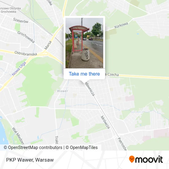 Карта PKP Wawer