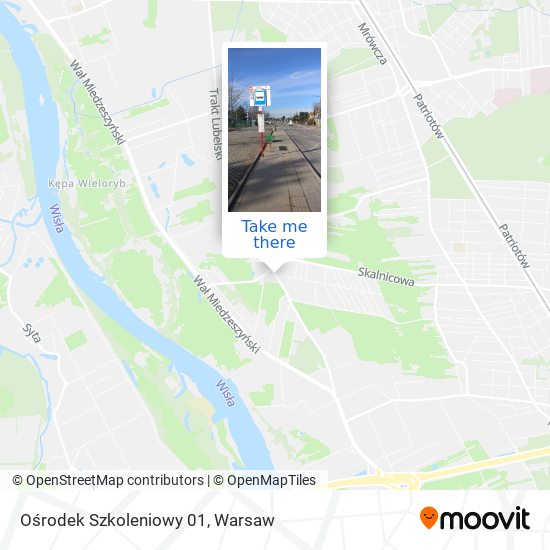 Ośrodek Szkoleniowy map