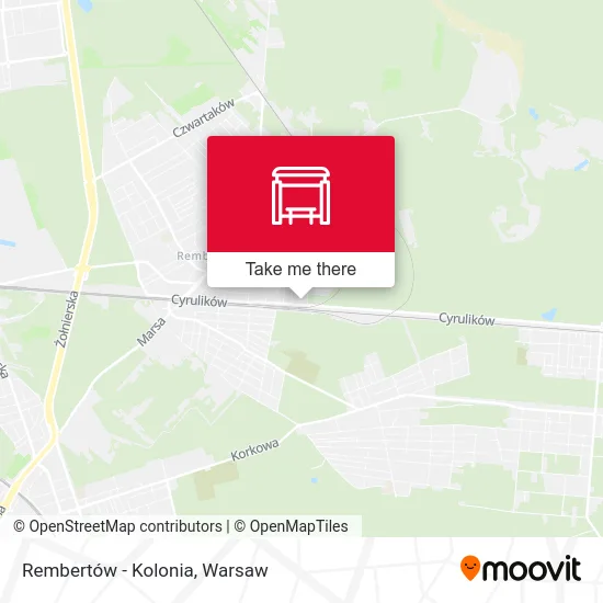 Rembertów - Kolonia map