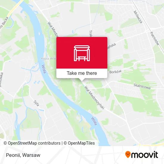 Карта Peonii
