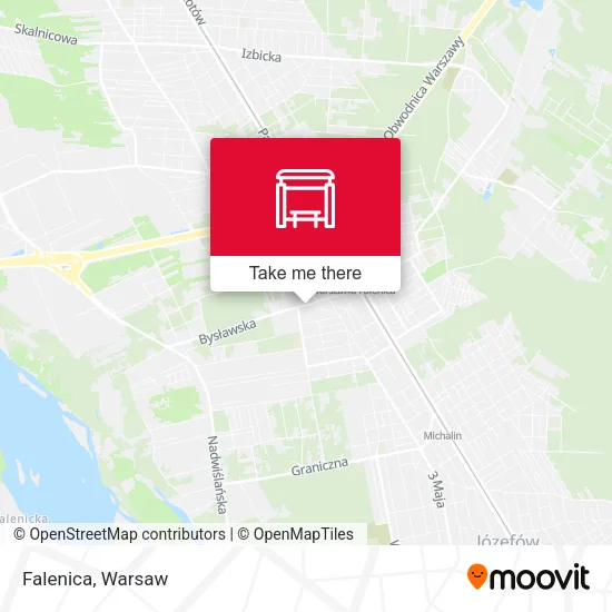 Falenica map