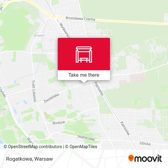 Rogatkowa map