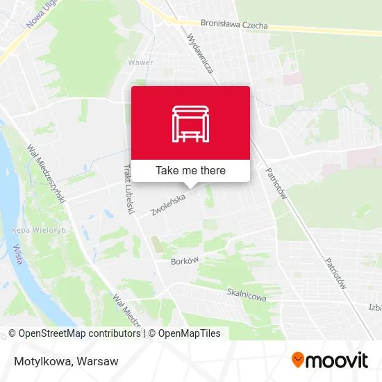 Карта Motylkowa