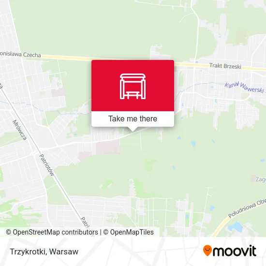 Карта Trzykrotki