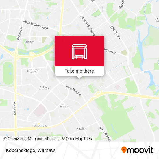Карта Kopcińskiego