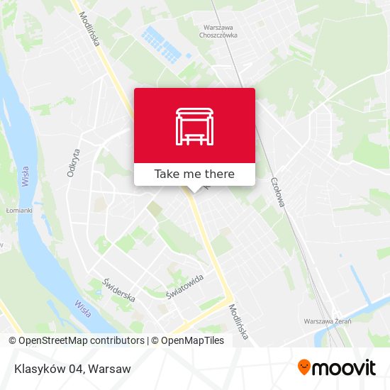 Klasyków map