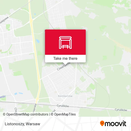 Карта Listonoszy