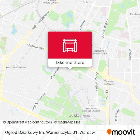 Карта Ogród Działkowy Im. Warneńczyka