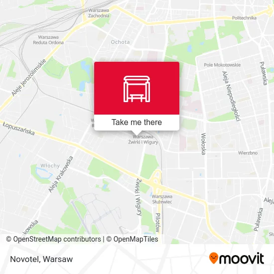 Novotel map