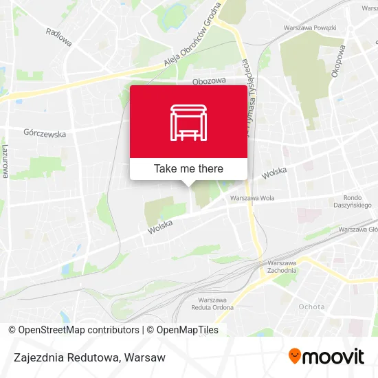 Карта Zajezdnia Redutowa