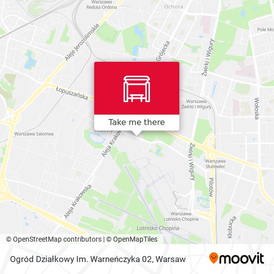 Ogród Działkowy Im. Warneńczyka map