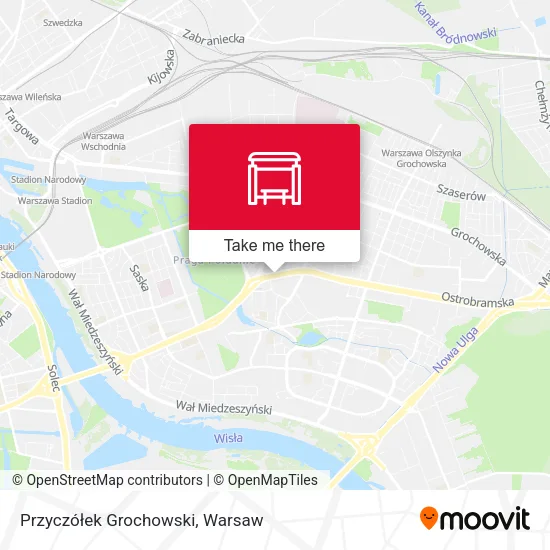 Карта Przyczółek Grochowski