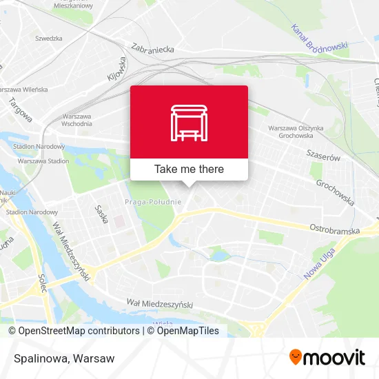 Карта Spalinowa