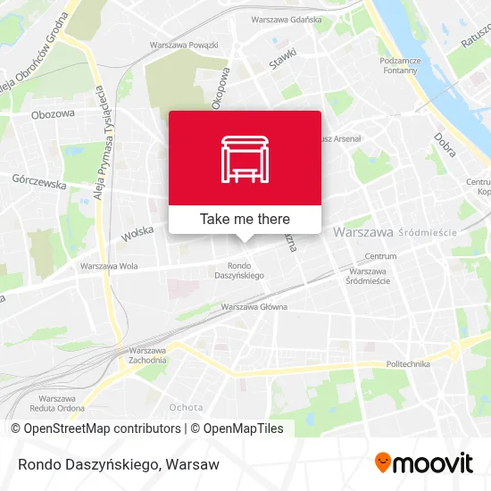 Rondo Daszyńskiego map