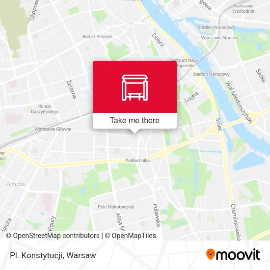 Карта Pl. Konstytucji