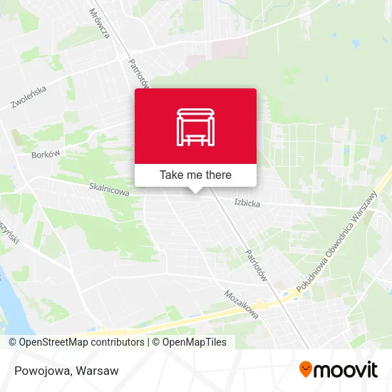 Карта Powojowa