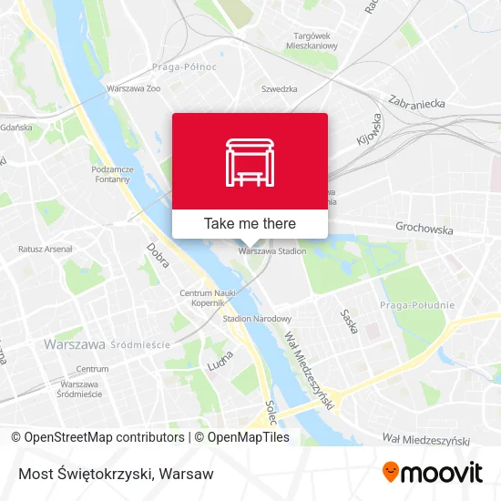Карта Most Świętokrzyski