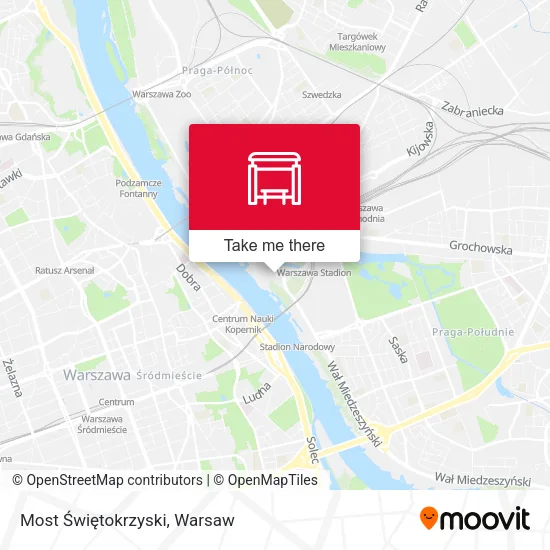 Карта Most Świętokrzyski