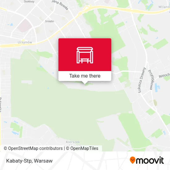 Карта Kabaty-Stp