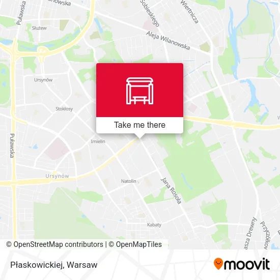 Карта Płaskowickiej