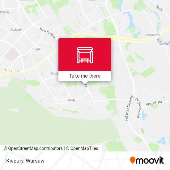 Kiepury map