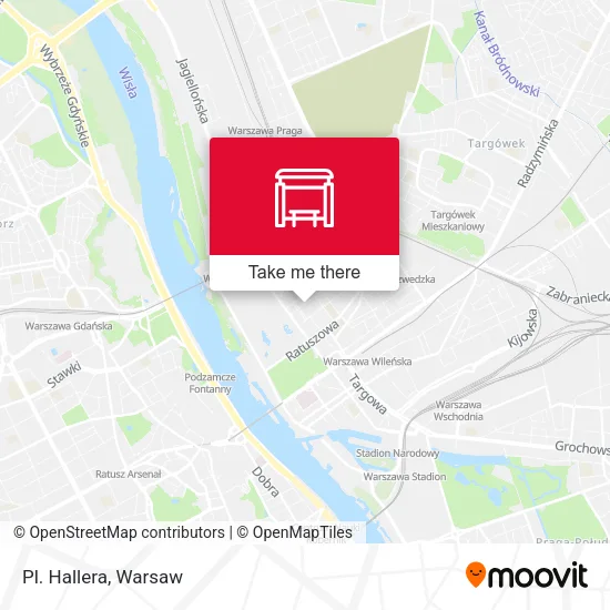 Карта Pl. Hallera