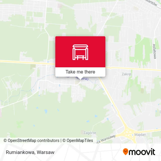 Карта Rumiankowa