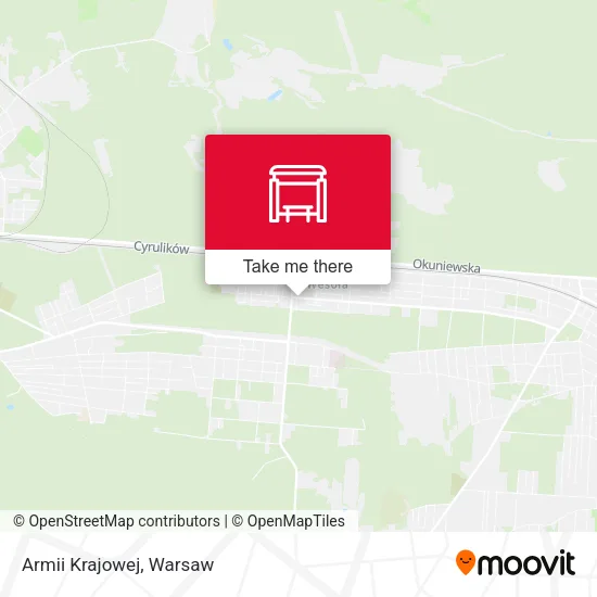 Карта Armii Krajowej