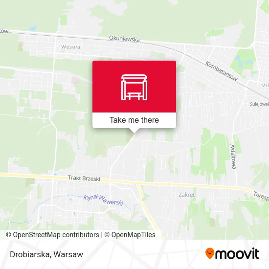 Карта Drobiarska