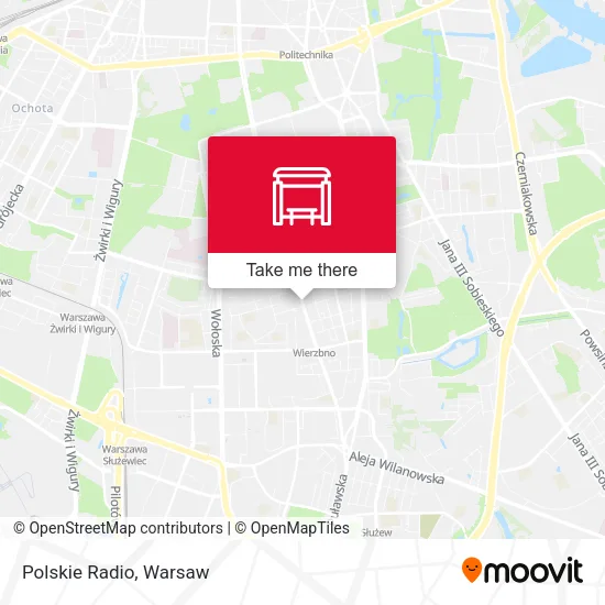 Карта Polskie Radio