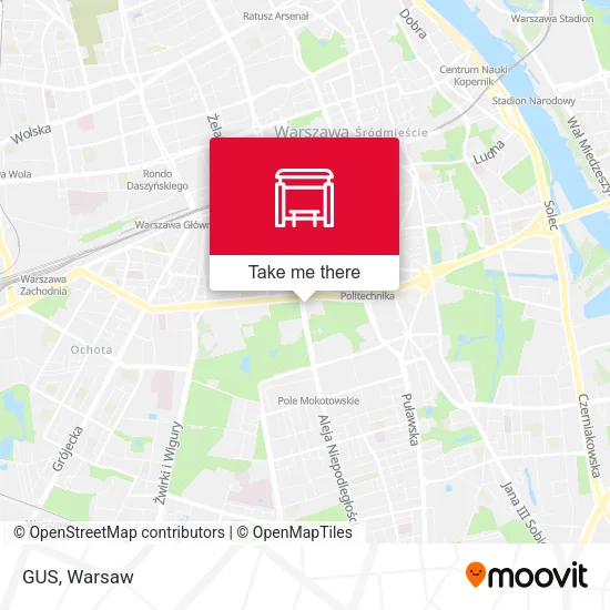 Карта GUS
