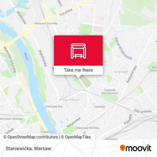 Карта Staniewicka