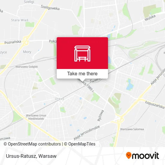 Карта Ursus-Ratusz