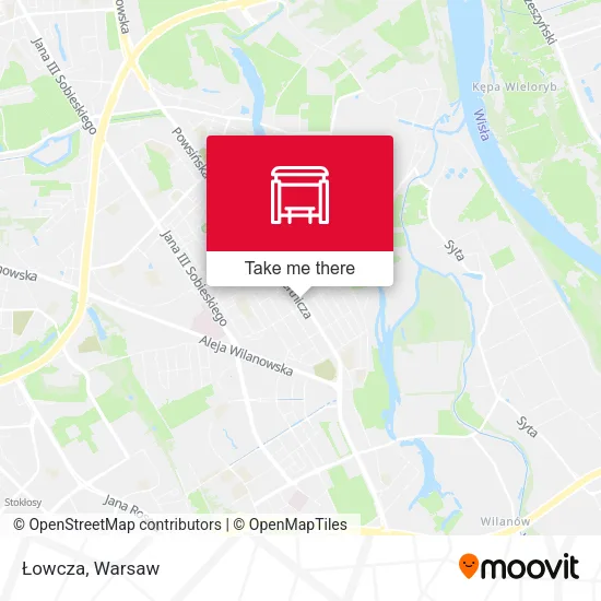 Łowcza map