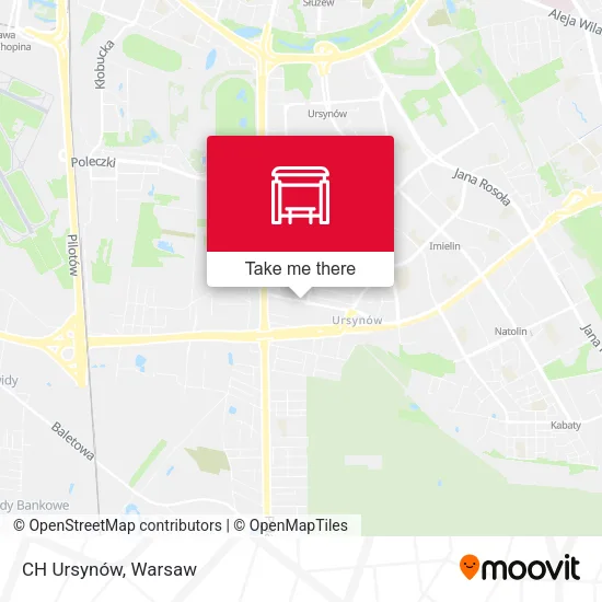 Карта CH Ursynów