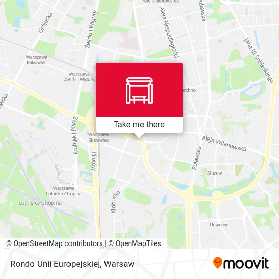 Rondo Unii Europejskiej map