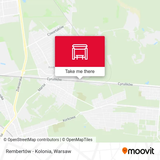 Rembertów - Kolonia map