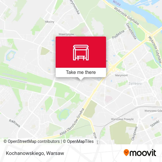 Карта Kochanowskiego