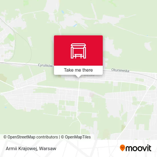 Карта Armii Krajowej