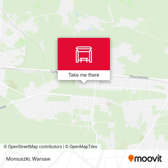Карта Moniuszki