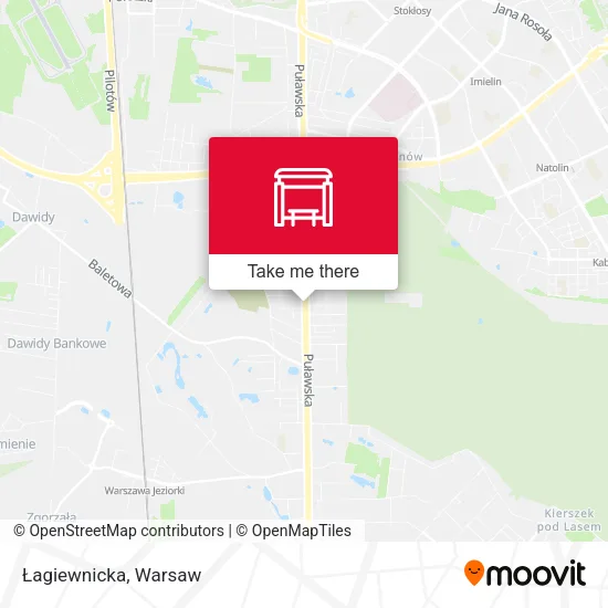 Карта Łagiewnicka