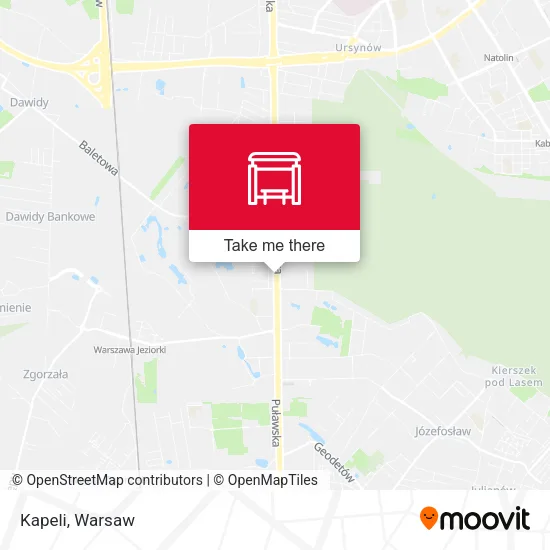 Карта Kapeli