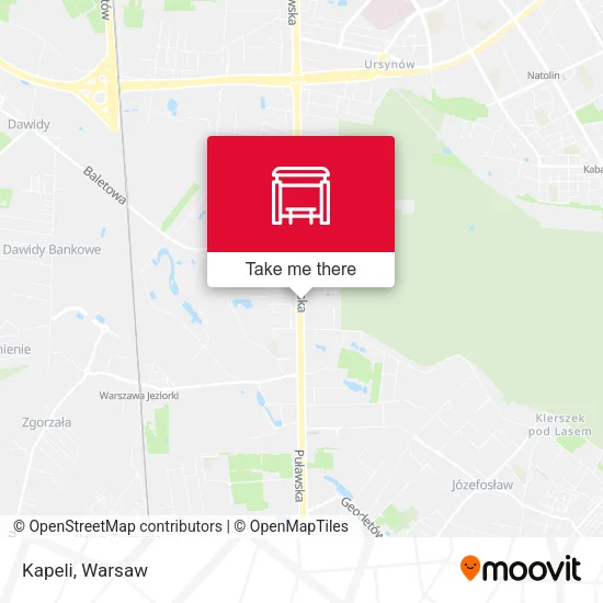 Карта Kapeli