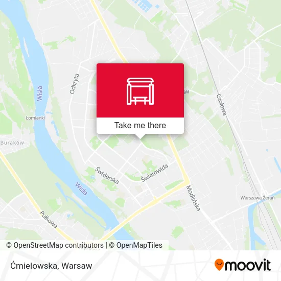 Карта Ćmielowska