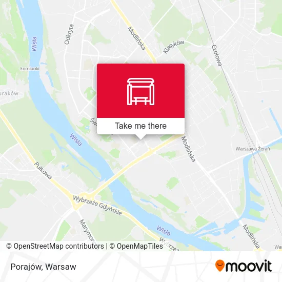 Карта Porajów