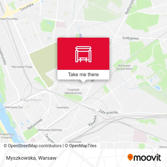 Карта Myszkowska
