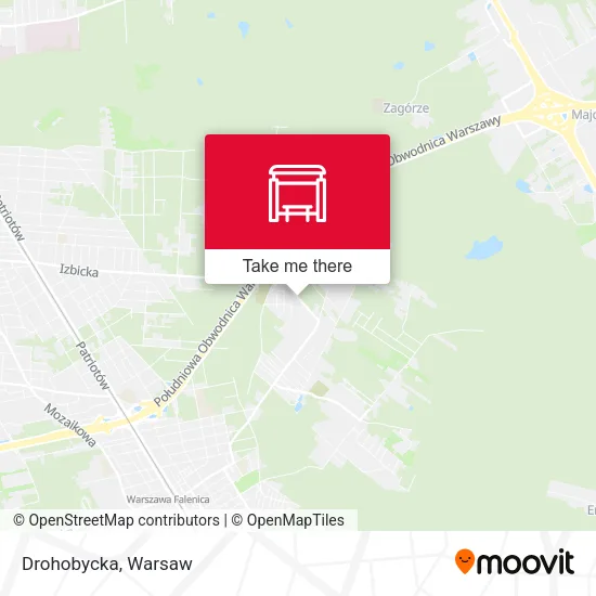 Карта Drohobycka